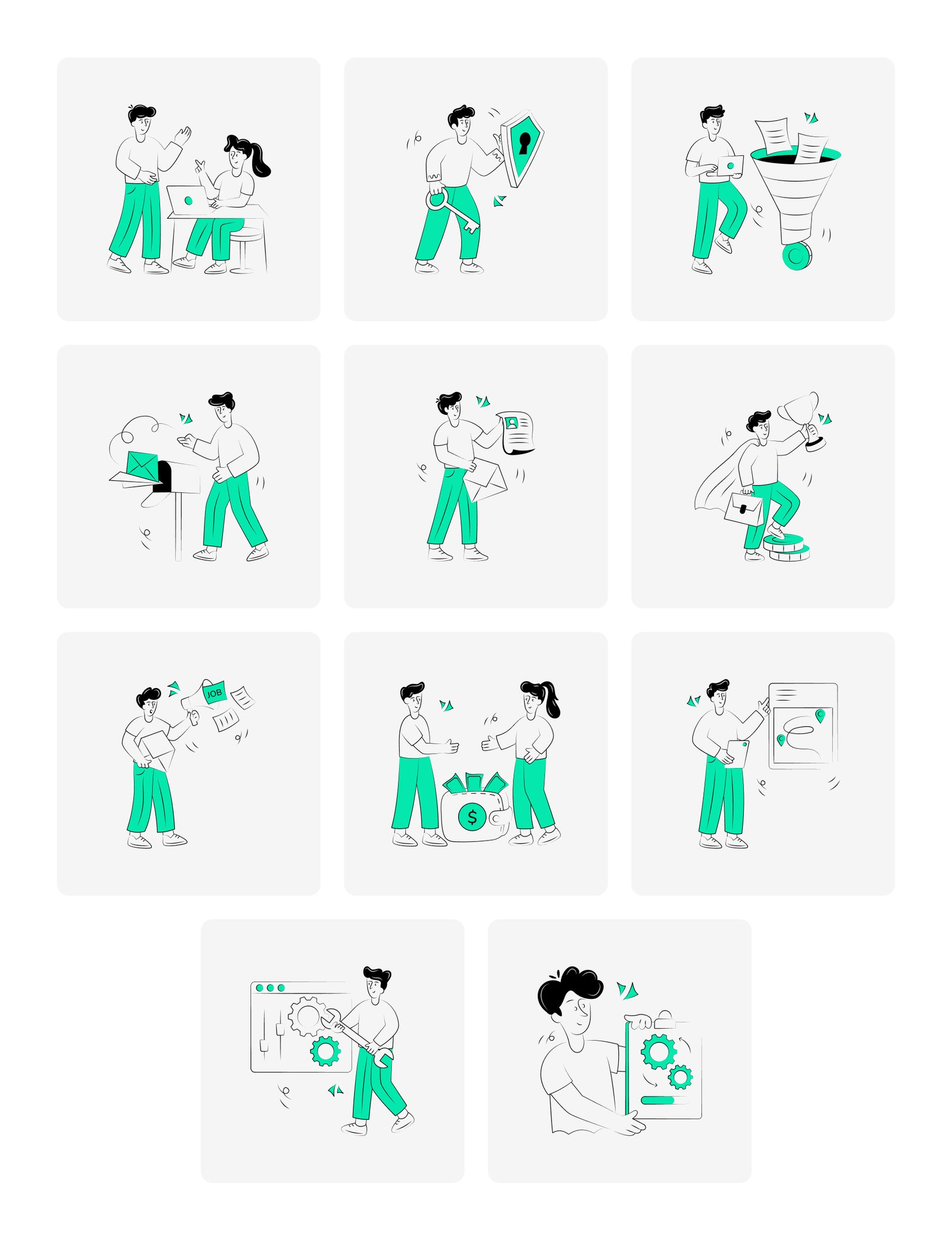 Business Illustrations