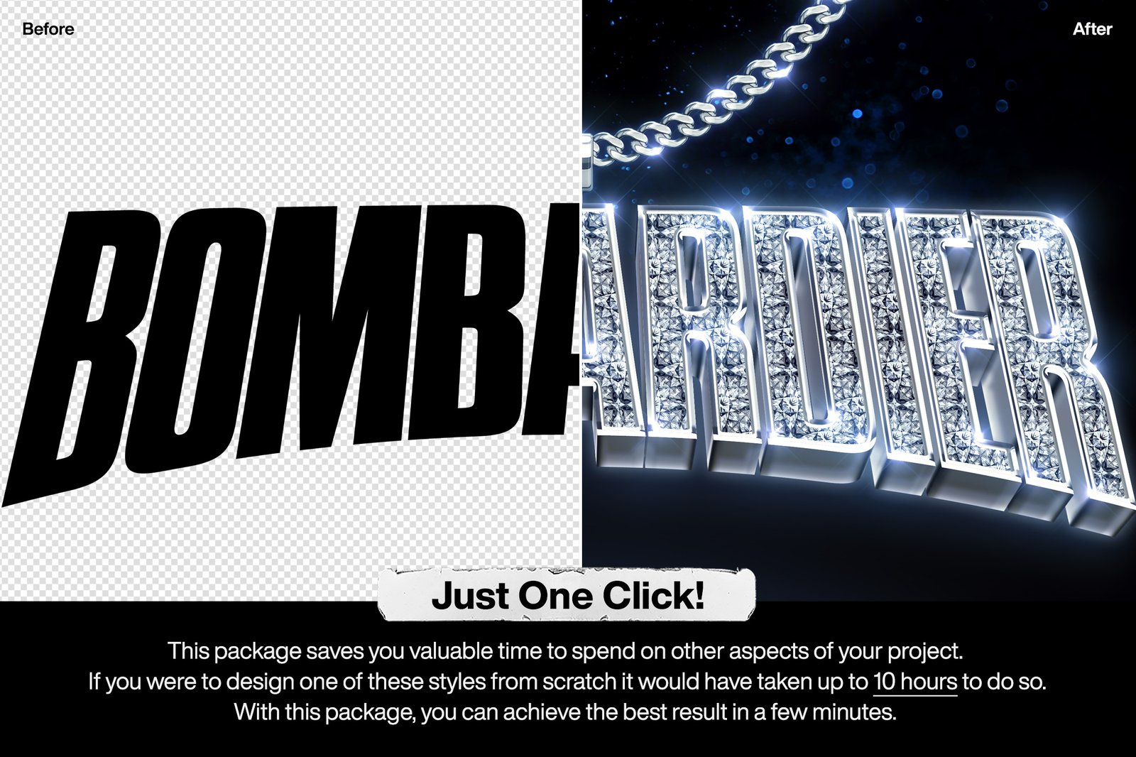 Bling Bling Gold Text Effects Vol. 03