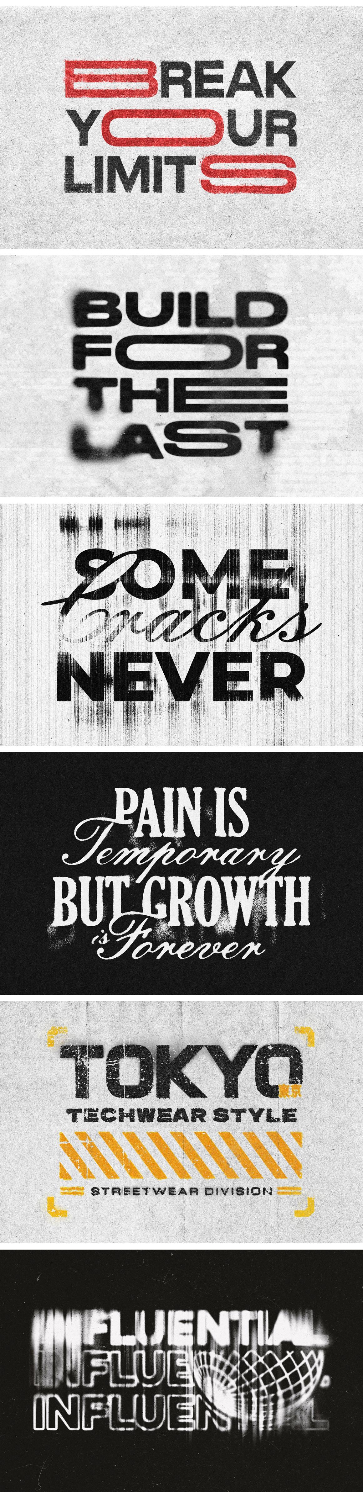 Bad Distortion Text Effects