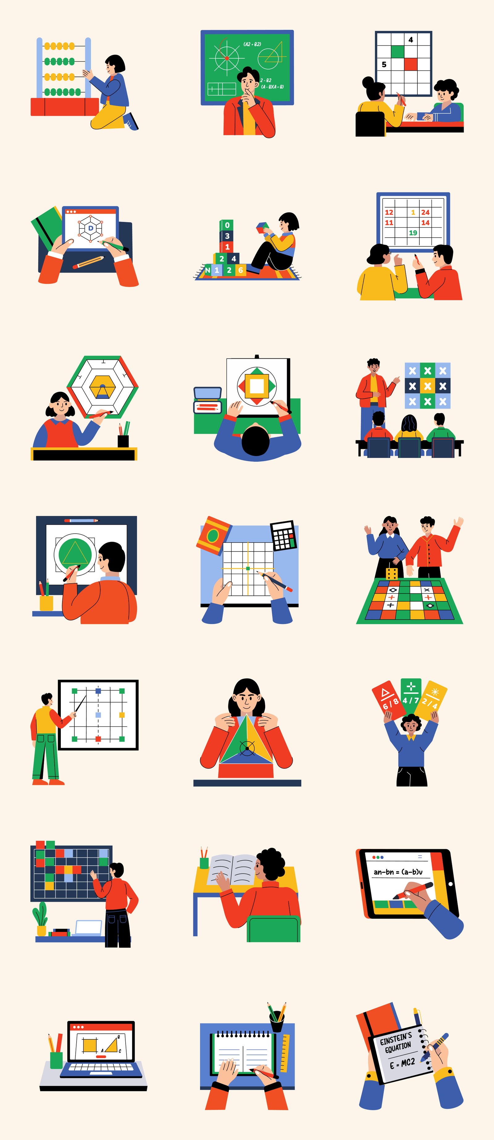 Math Illustrations Collection