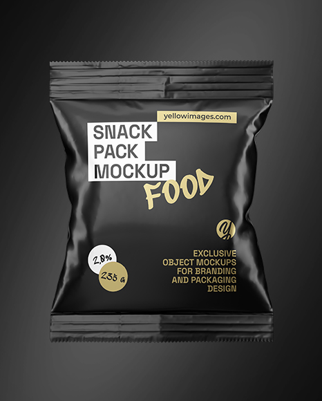 Matte Snack Pack Mockup