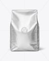 Metallic Food Bag Mockup