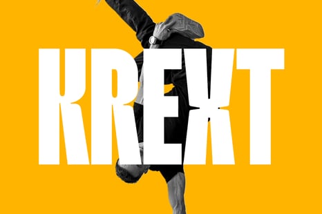 Krext Display Font - Graphic Design Assets