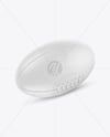 Vintage Leather Rugby Ball Mockup