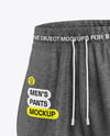 Heather Men’s Pants Mockup - Half Side View