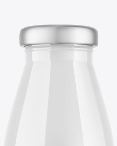 Glossy Bottle Mockup