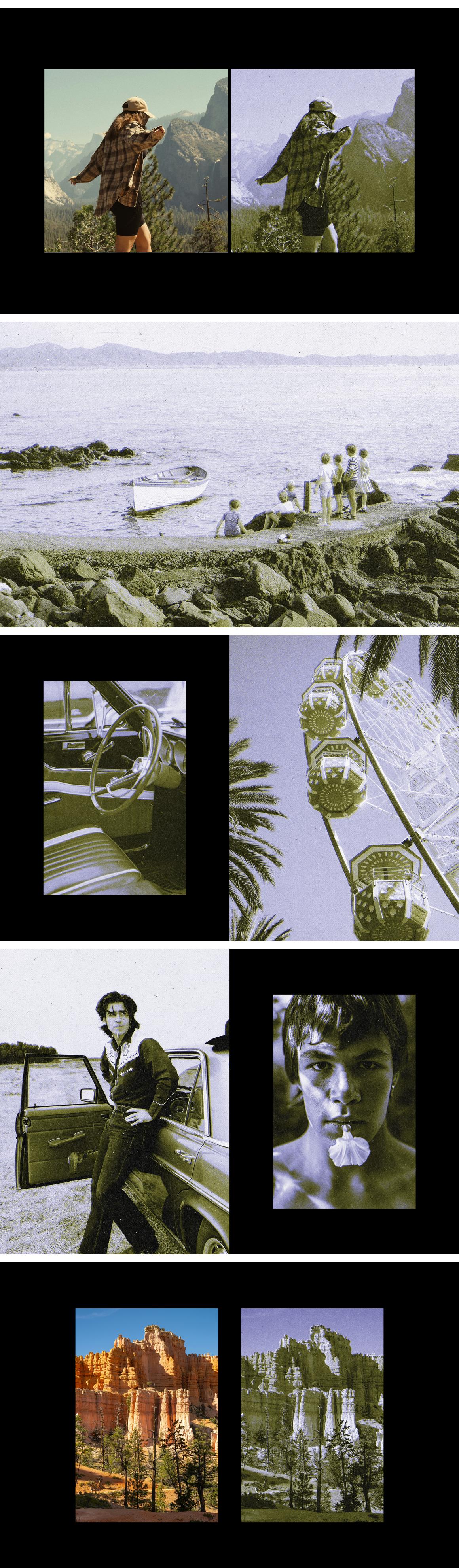 Retro Printed Photo Effect