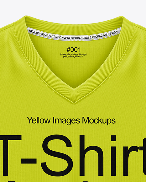 T-Shirt Mockup - Front View