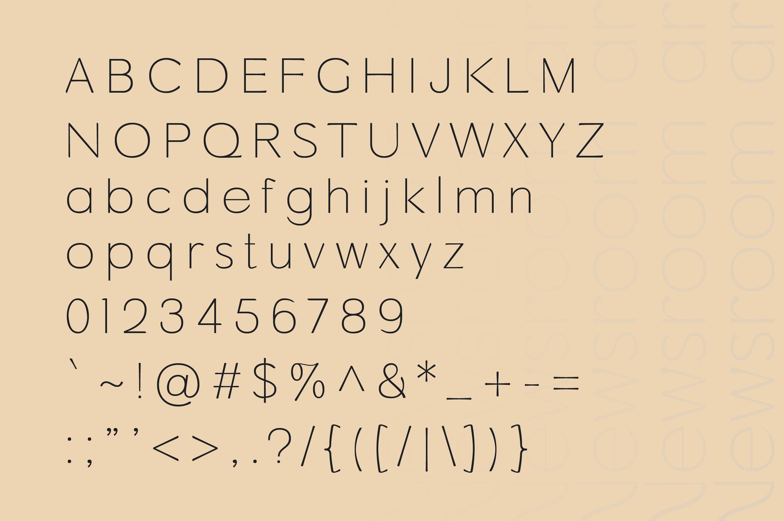 Qonseat a Geometric Display Sans Serif