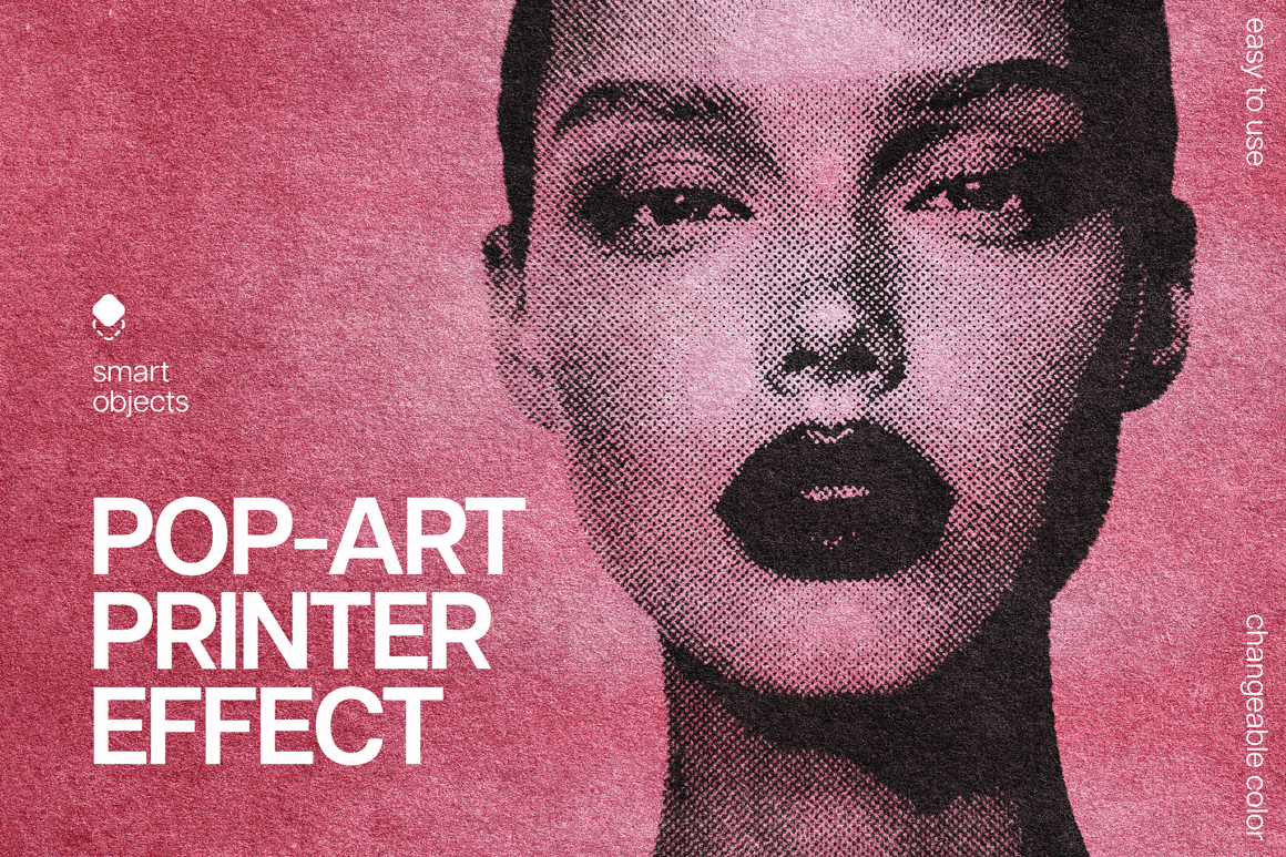 Pop-Art Printer Effect