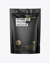 Matte Stand Up Pouch Mockup