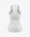 Women's Tank Top Mockup - Back View