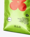 Metallic Coffee Bag Mockup