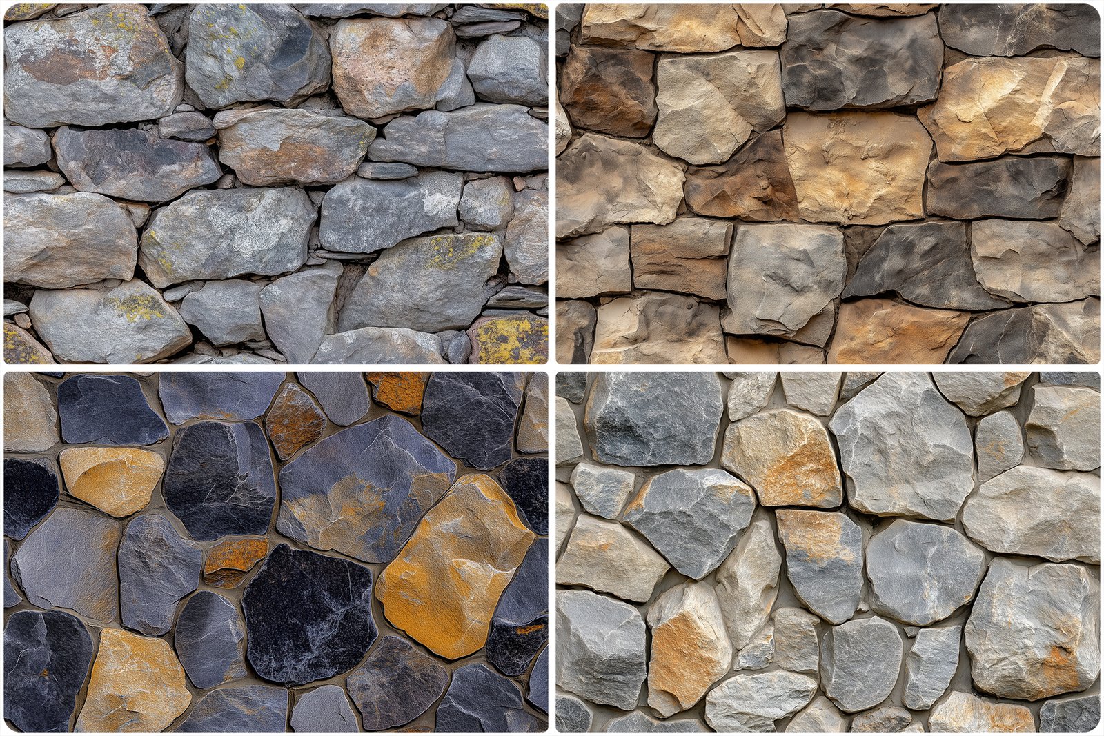 30 Rubble Stone Texture Backgrounds