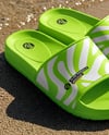 Slide Sandals on the Beach Mockup