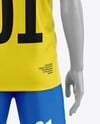 Soccer Kit w/ Mannequin Mockup - Back View