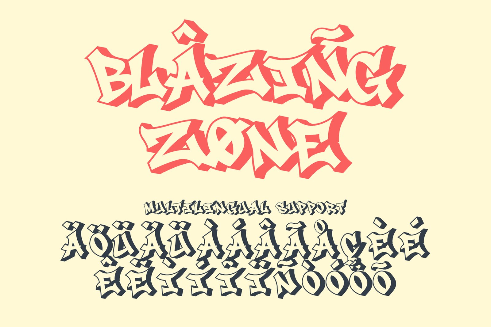 Gunko Street – Bold 3D Graffiti Font