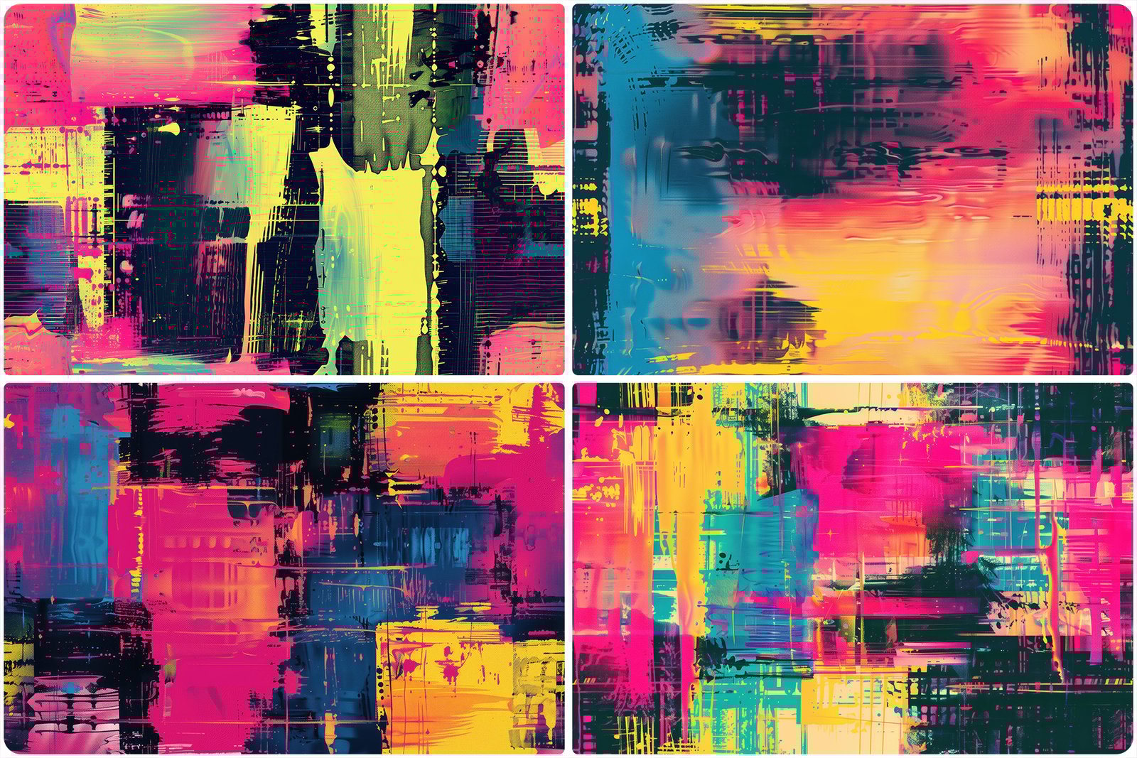 30 Distressed Bright Backgrounds