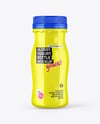 Glossy Yogurt Bottle Mockup