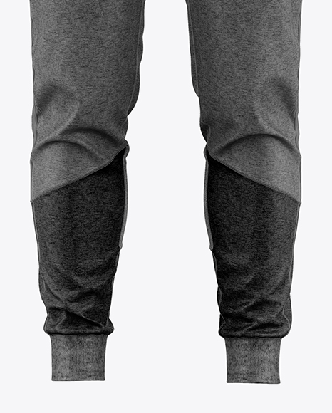 Heather Men’s Pants Mockup - Front View