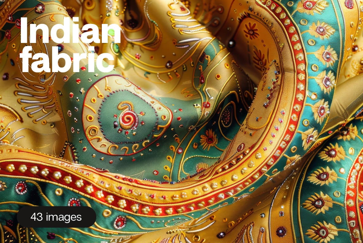 Indian Fabric - 43 images