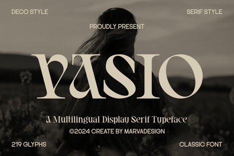 Vasio Font - Fonts
