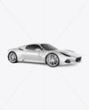 Sport Car Mockup - Side View