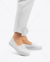 Espadrilles on Women's Legs Mockup