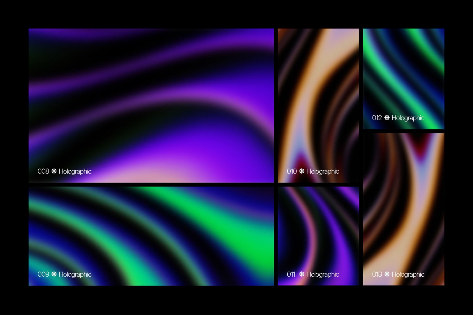 Holographic Background Set