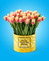 Round Flower Box Mockup