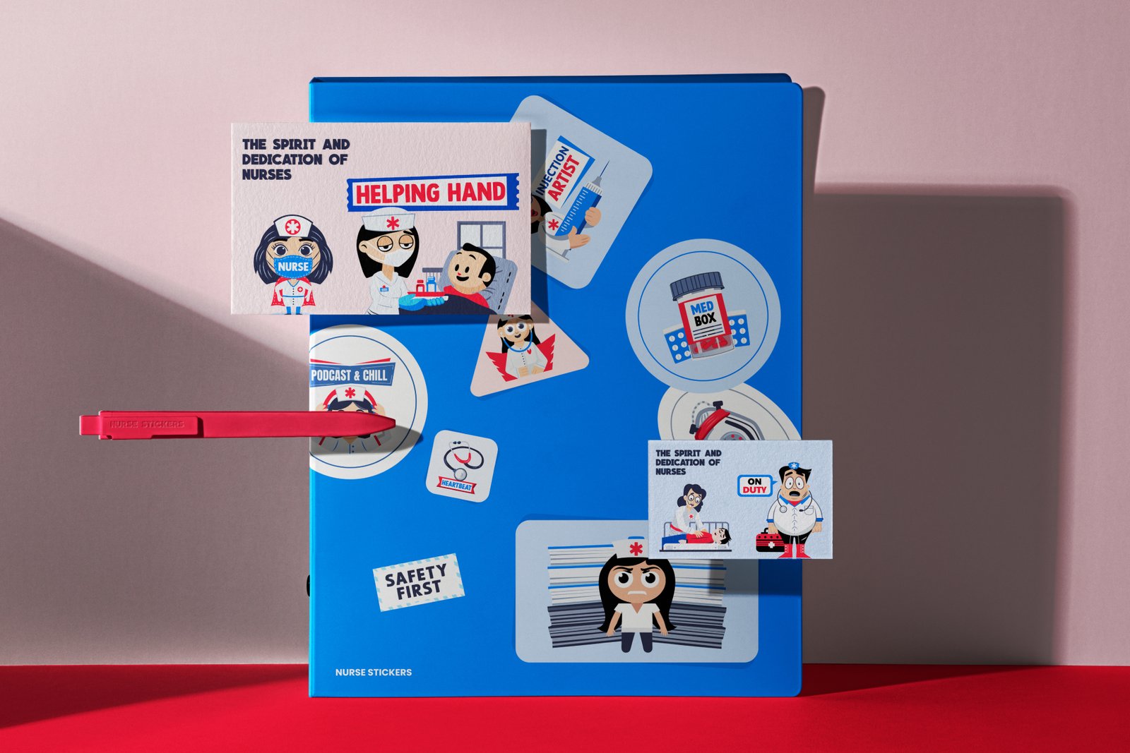 Nurse Stickers Collection