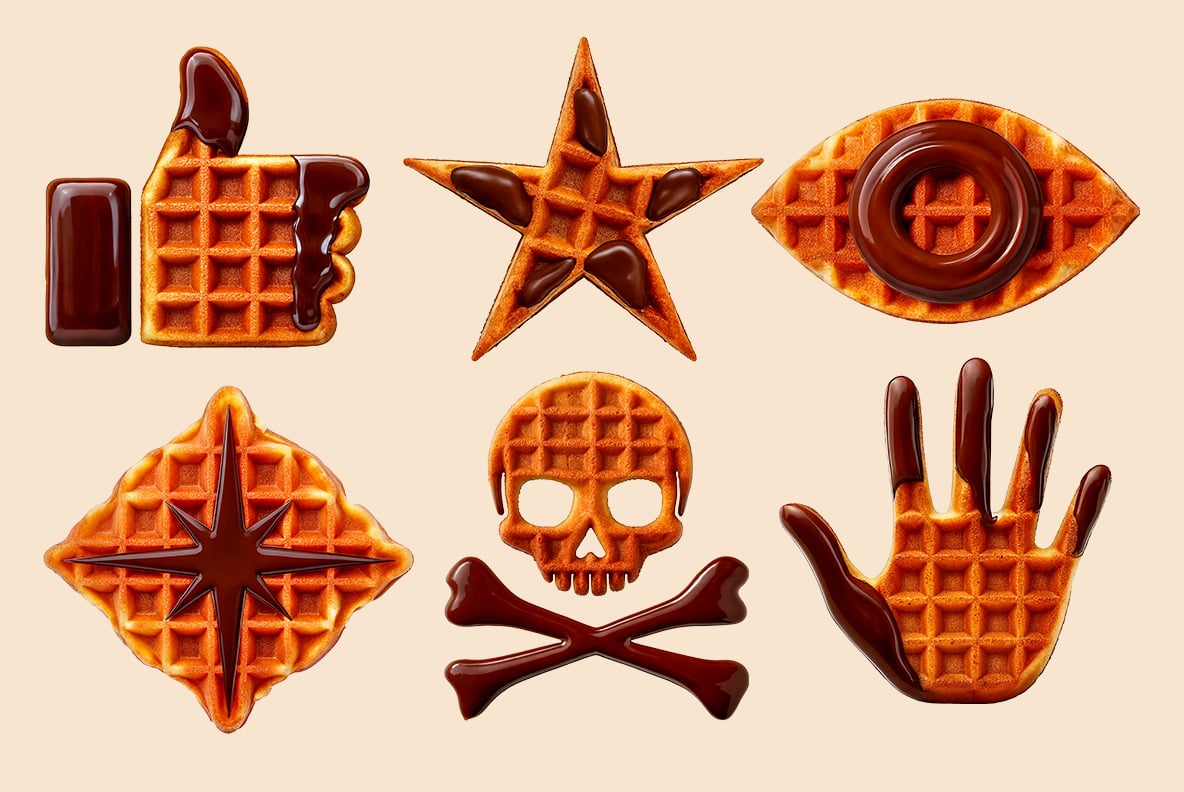 Waffle Drip Font