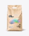 Kraft Paper Bag with Handle Mockup