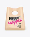 Textile Shopping Bag Mockup
