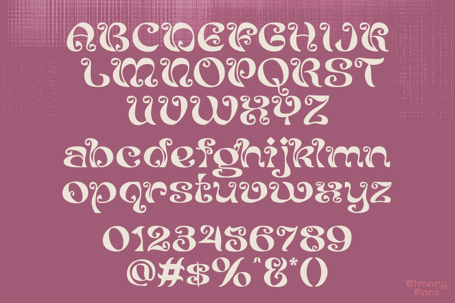 Kimony Bold Display Font
