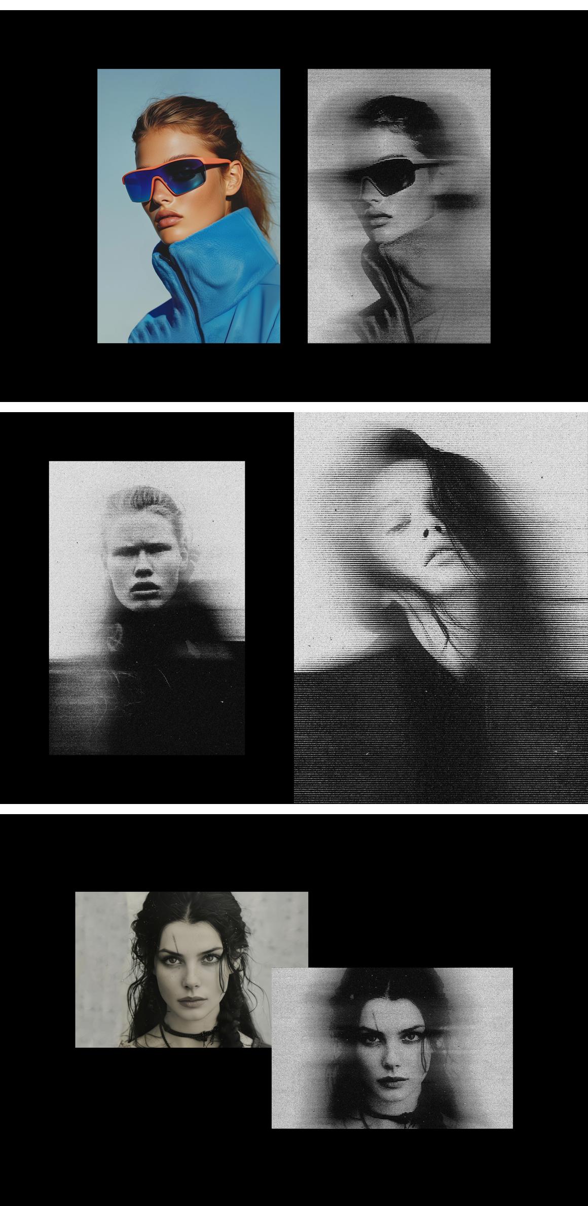 Bad Copy Scan Photo Effect