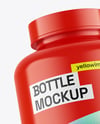 Glossy Bottle Mockup