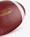 Leather Rugby Ball Mockup