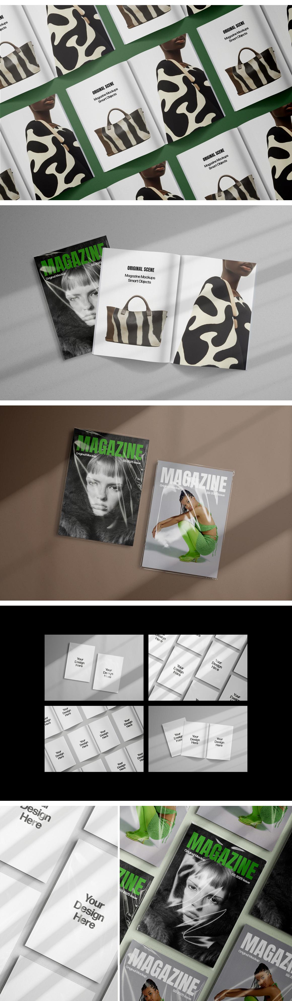 A4 Magazine Mockups