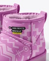 Pair of Women's UGG Boots Mockup