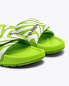 Pair of Velcro Slide Sandals Mockup