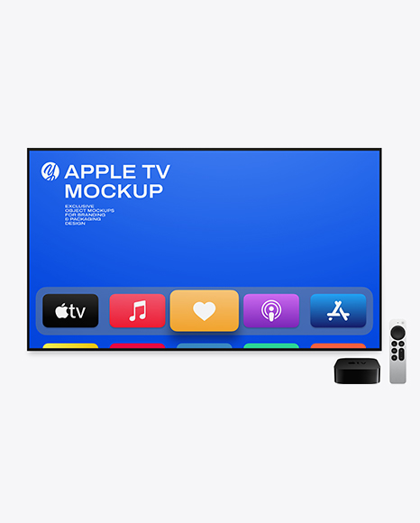 Apple TV Mockup