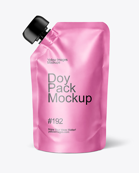 Matte Doy Pack Mockup - PSD Mockups