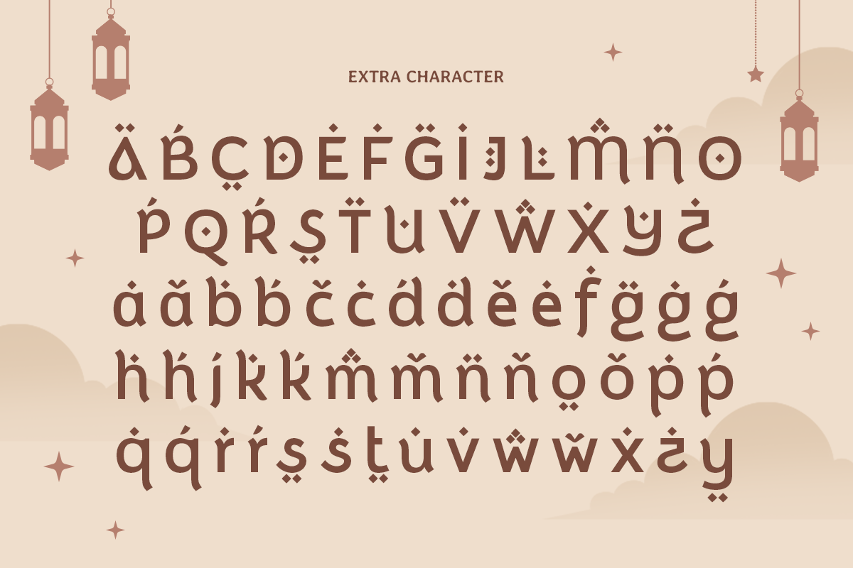 Amazing Arabic - Modern Arabic Font