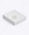 Kraft Slide Box Mockup – High Angle View
