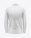 Men's Long Sleeve Raglan Polo Mockup