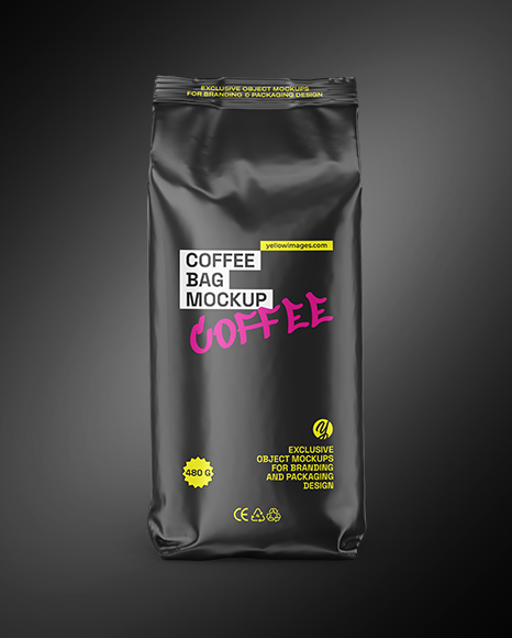 Coffee Bag Mockup