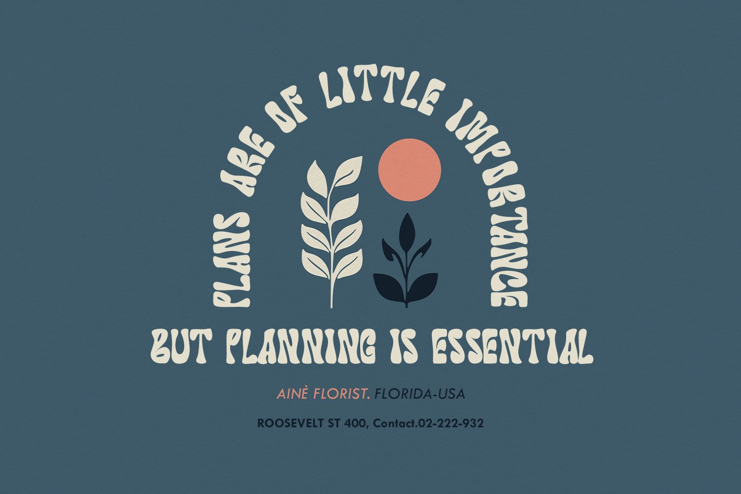 Compoun Nomeros Retro Psychedelic Groovy Display Font