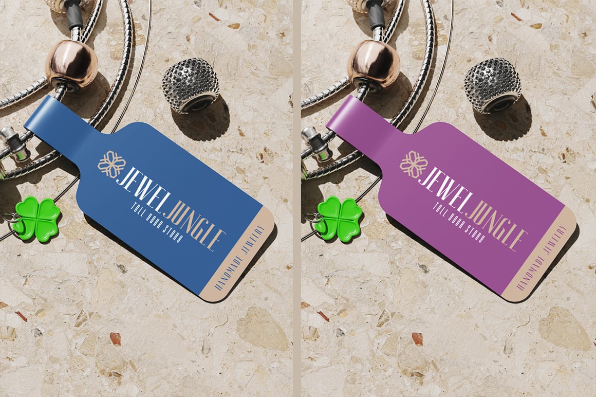 Jewelry Tag Mockup