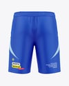 Training Shorts Mockup - Back View